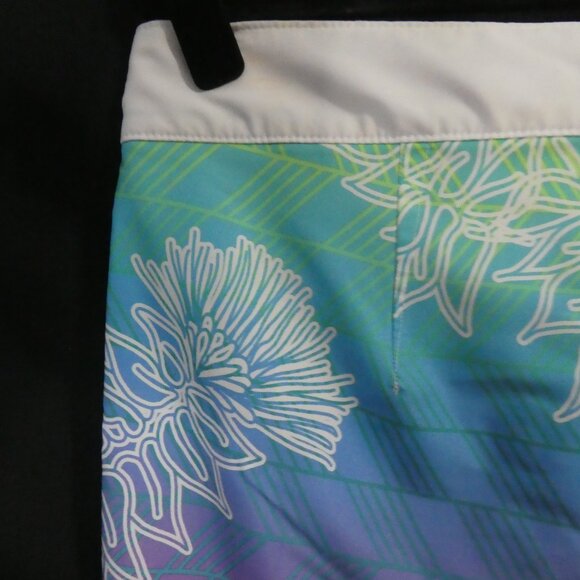 GEORGE | medium | Tropical Gradient Swim Shorts *stained waistline - Picture 9 of 15